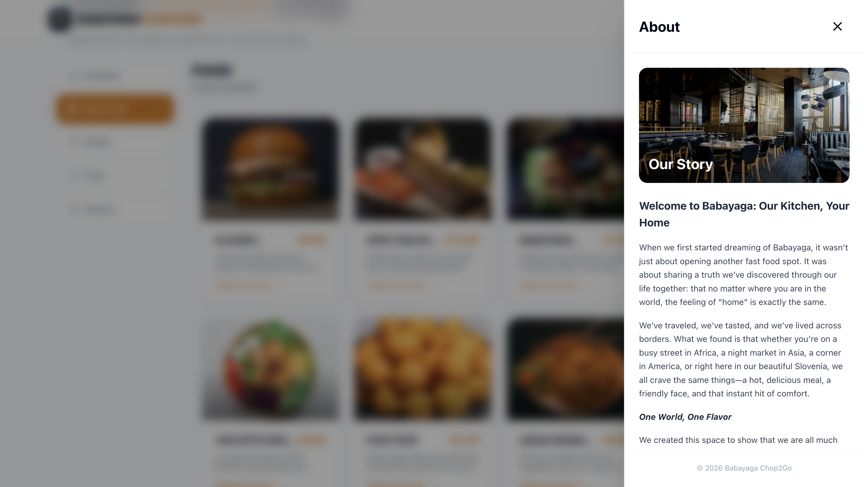Babayaga Chop2Go POS resource