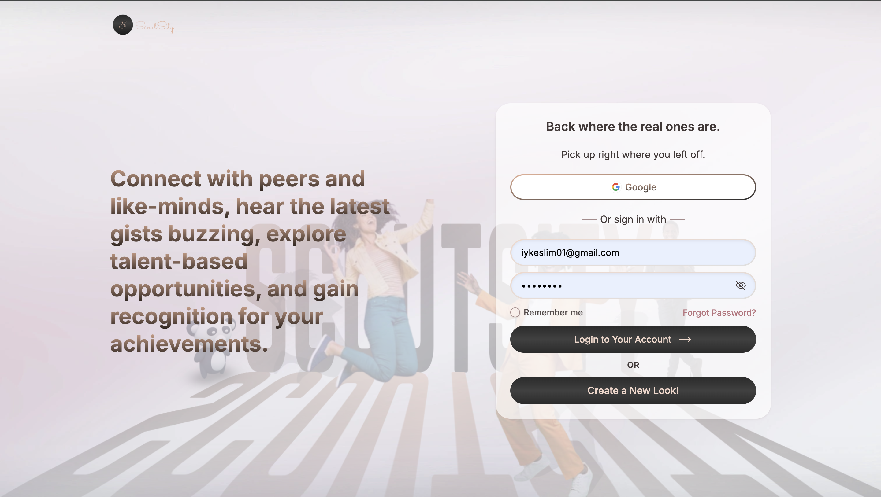 ScoutSity Social & Events resource