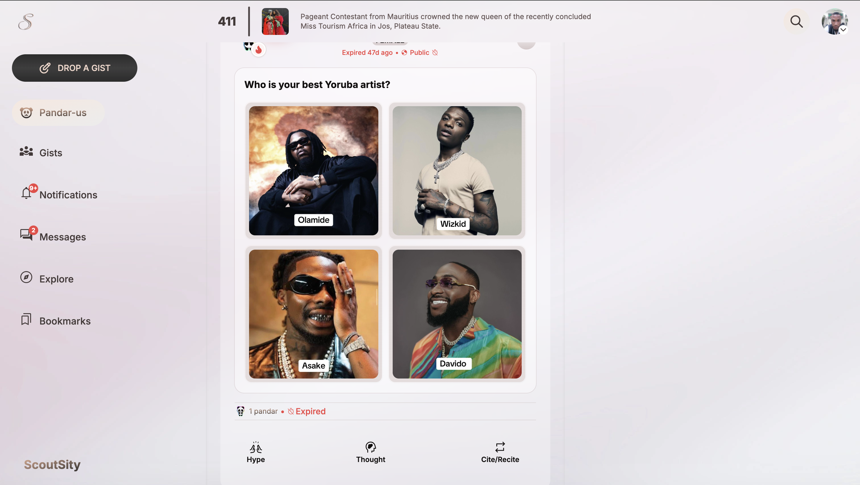 ScoutSity Social & Events resource