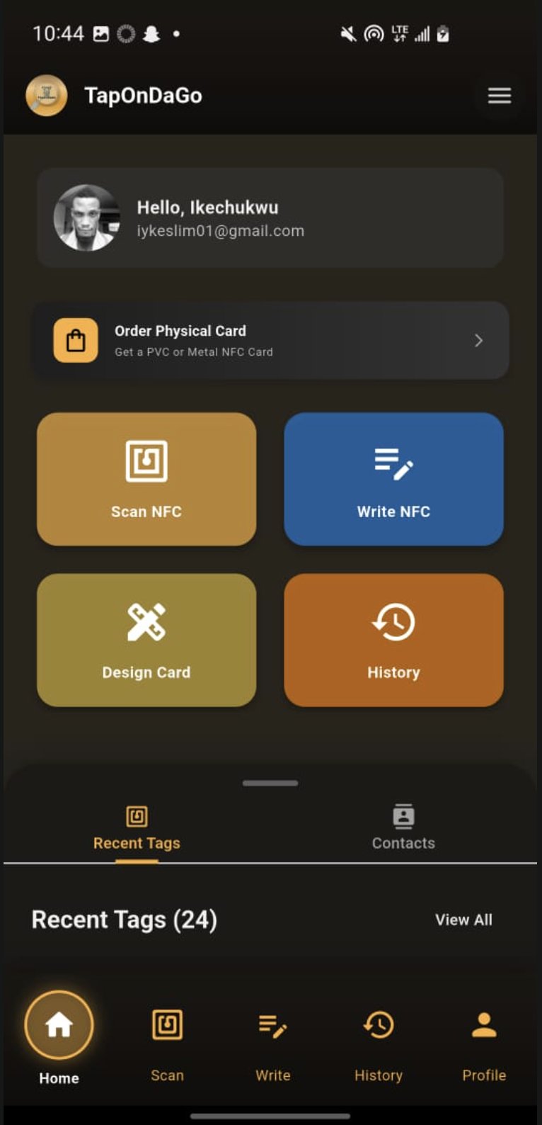 TapOnDaGo NFC Platform resource